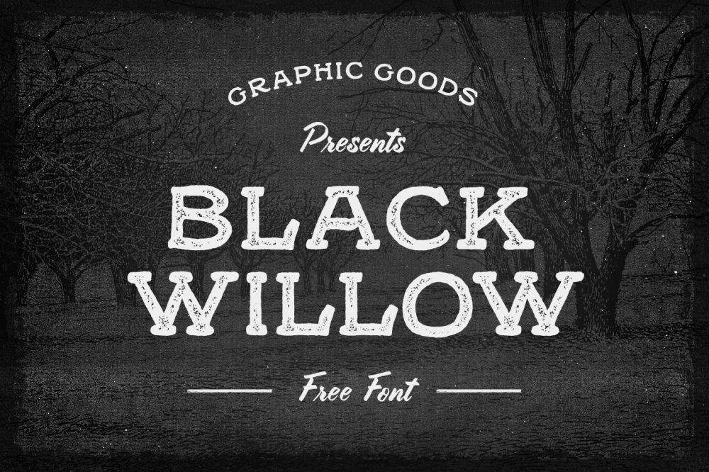 Black Willow Free Font 01