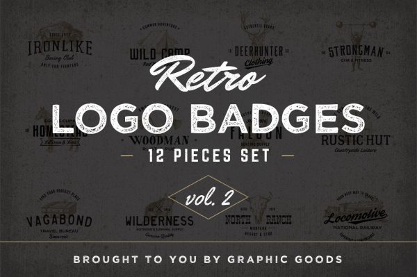 Retro Logo Badges vol II 01