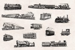 Transportation – Vintage Engraving Illustrations 06