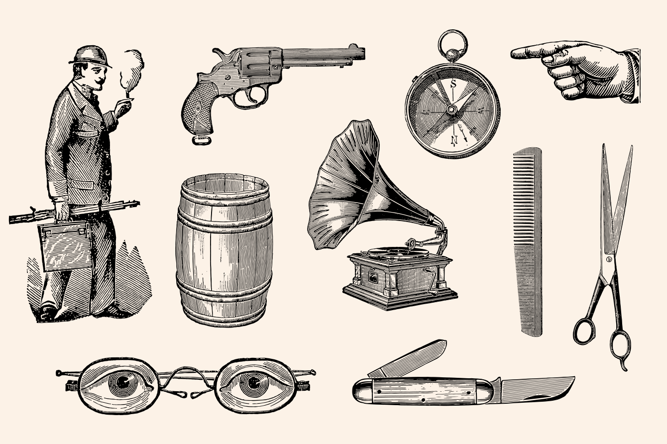 vintage illustrations free download