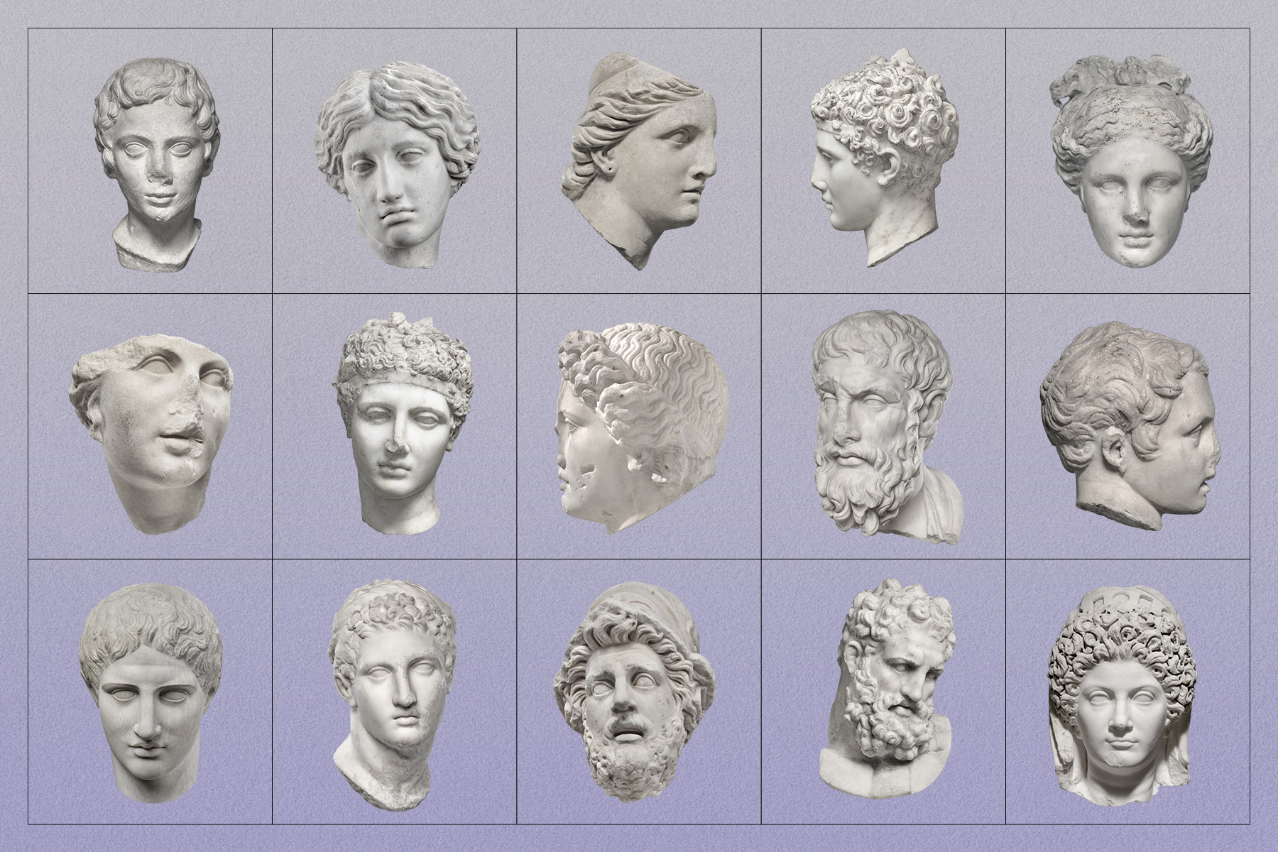 Greek And Roman Sculpture Collection Graphic Goods 