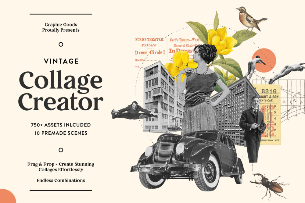Vintage Collage Creator 01