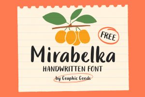 mirabelka free font preview 01